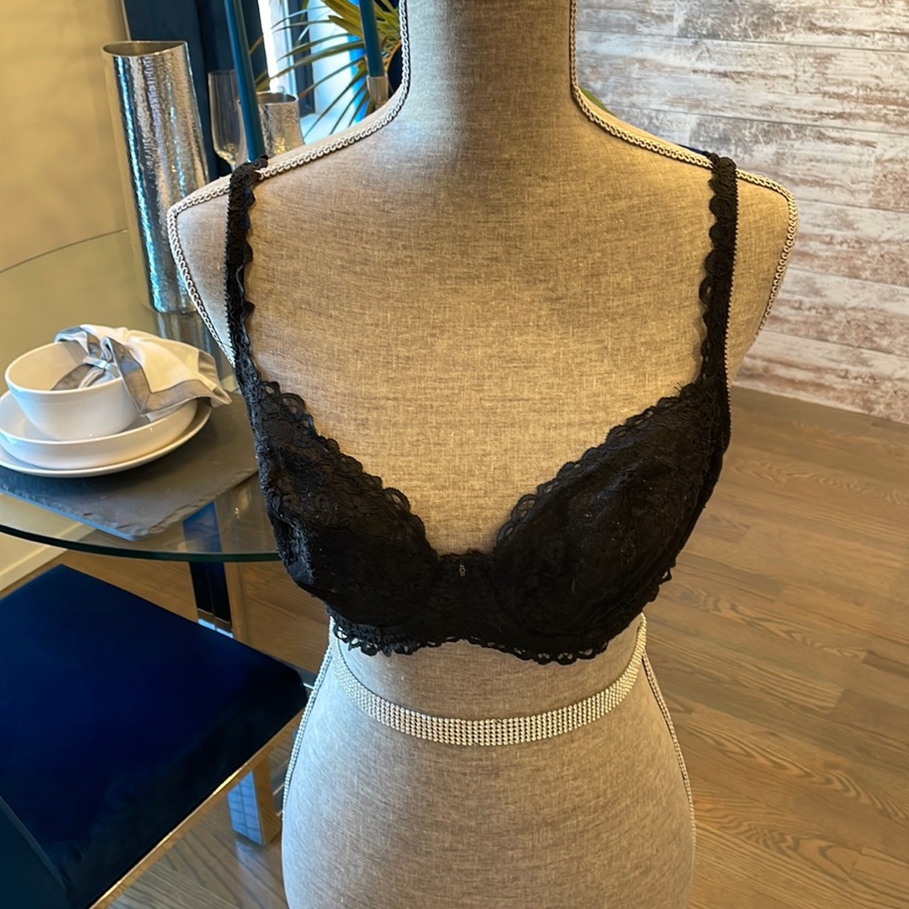 Victoria Secret Unlined Demi Bra and Thong Set